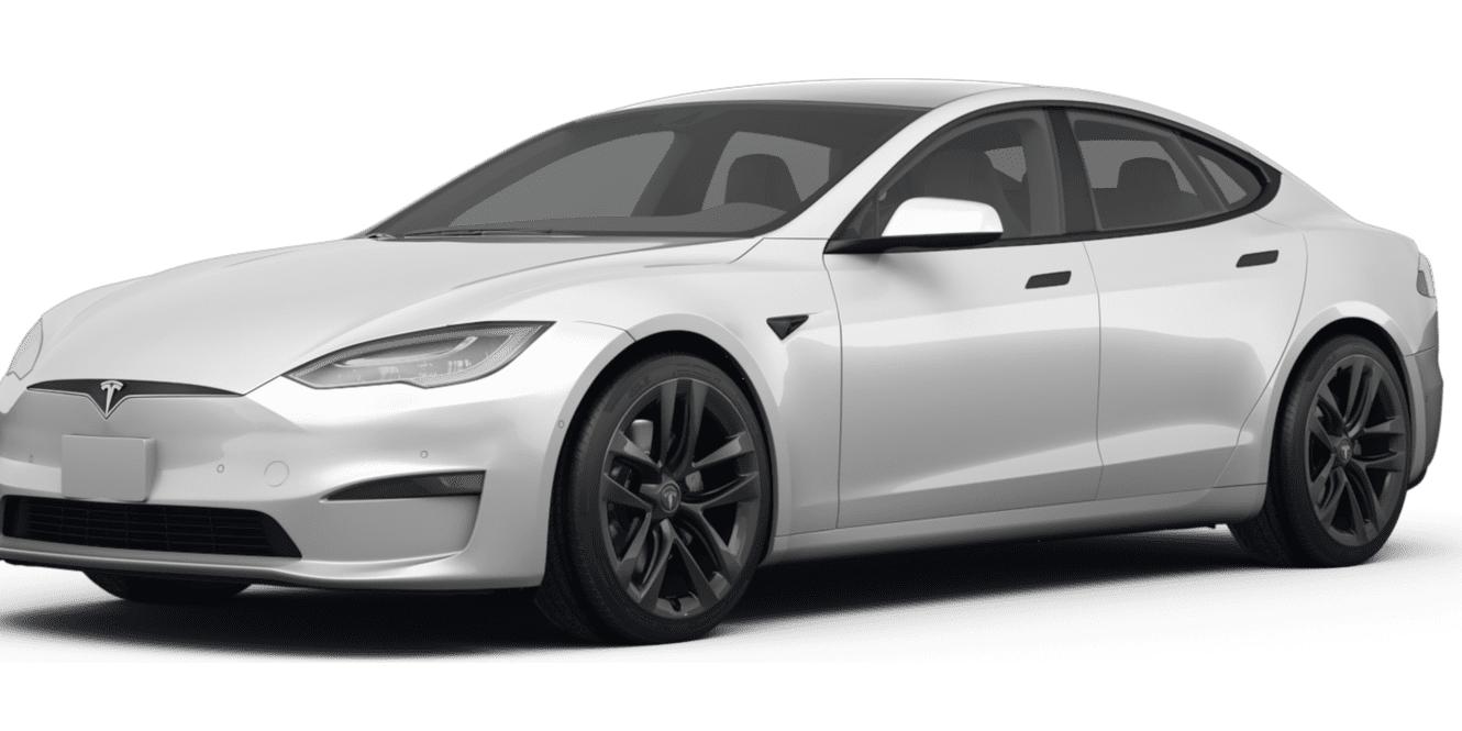 TESLA MODEL S 2021 5YJSA1E55MF435622 image